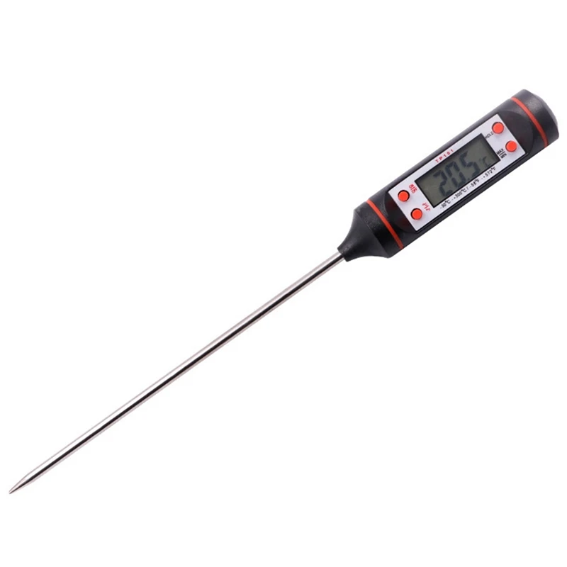 

New Car Air Condition Outlet Thermometer With Long Probe LCD Display Digital Temperature Gauge Check Tool Car Tools