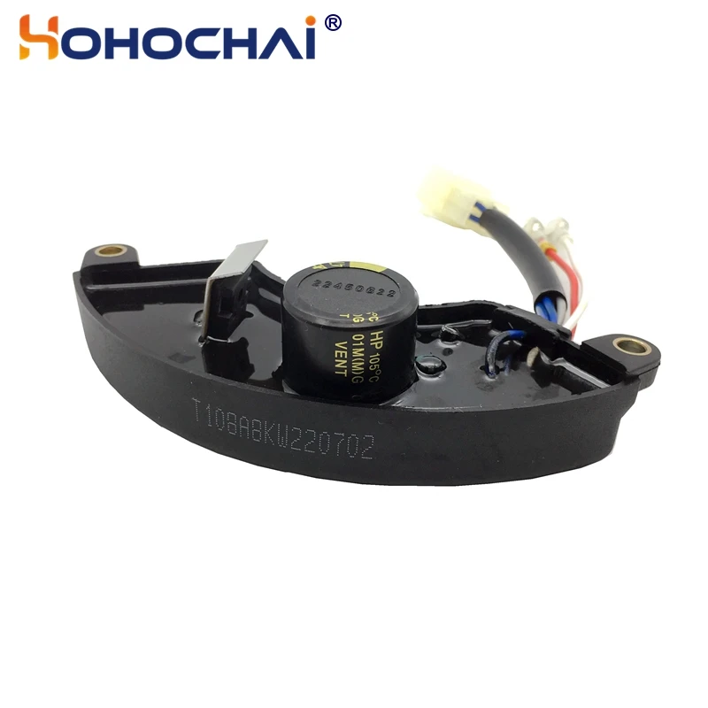 8KW 가솔린 AVR CQJY 자동 전압 조정기 단상 6선 삼상 8선 450V 470UF T108A T308A