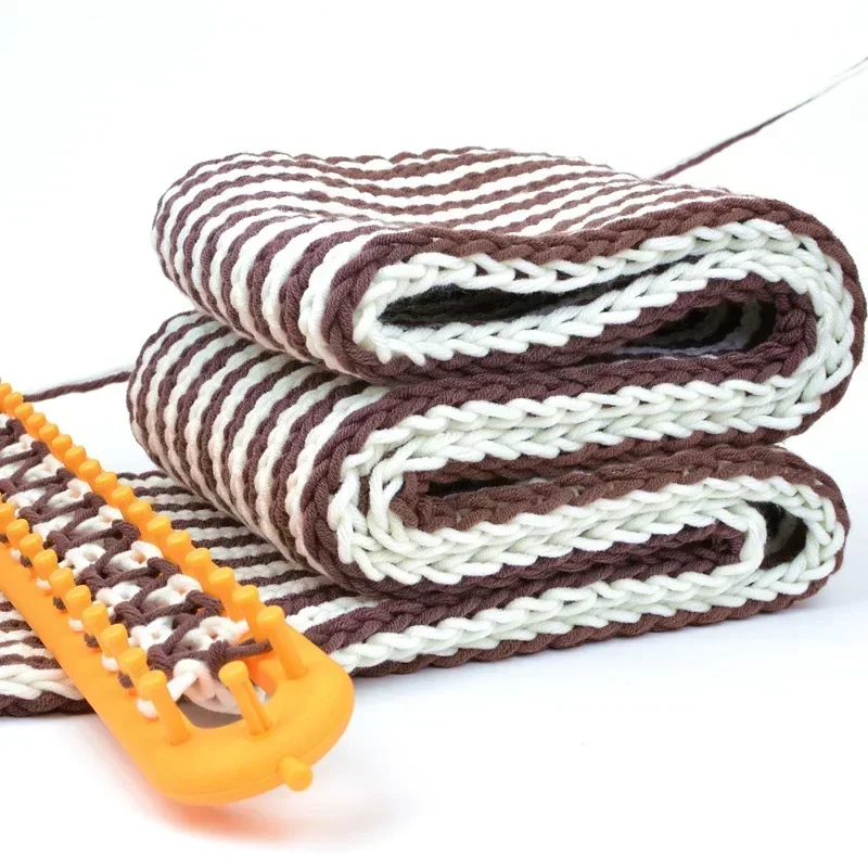 Rectangle Round Knitting Loom Weaving Scarf Sweater Hat Shawl Stitching Knitting Machine DIY Handmade Craft Braiding Tool