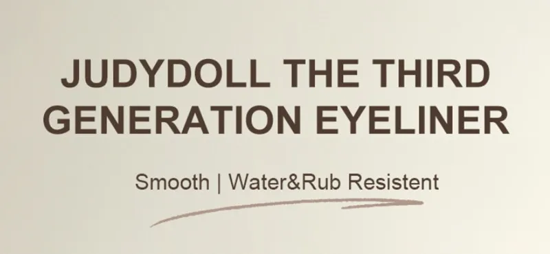 Description Picture 2 of itemJudydoll Eyeliner Gel Pen Fine Smooth Waterproof Anti-scuffing Long-lasting Non-Smudge Eye Liner Pencil