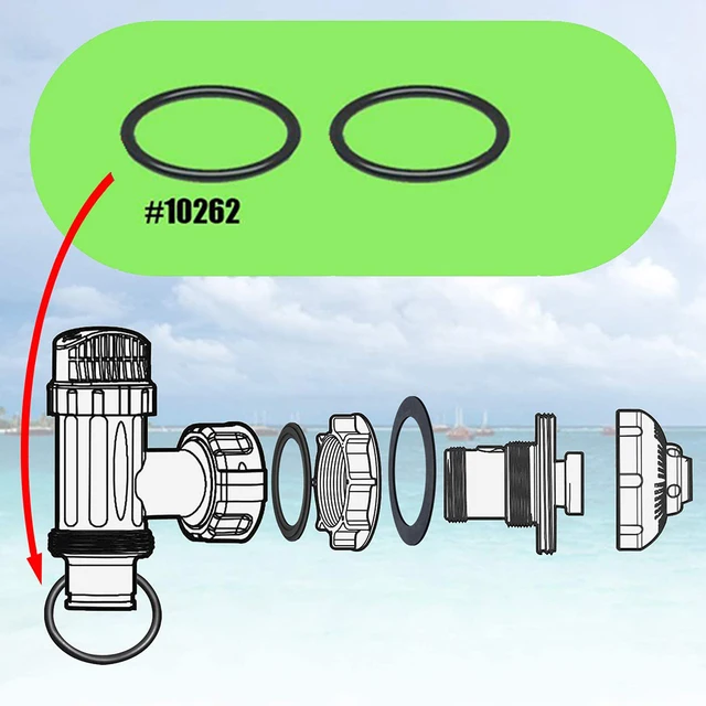 2Db O-Gyűrűs Medence Vízbemeneti És Kimeneti Csatlakozó Gumi Tömítés Az Intex Szivattyú Tömlőszelepek Kiegészítők Cseréje - Image 2
