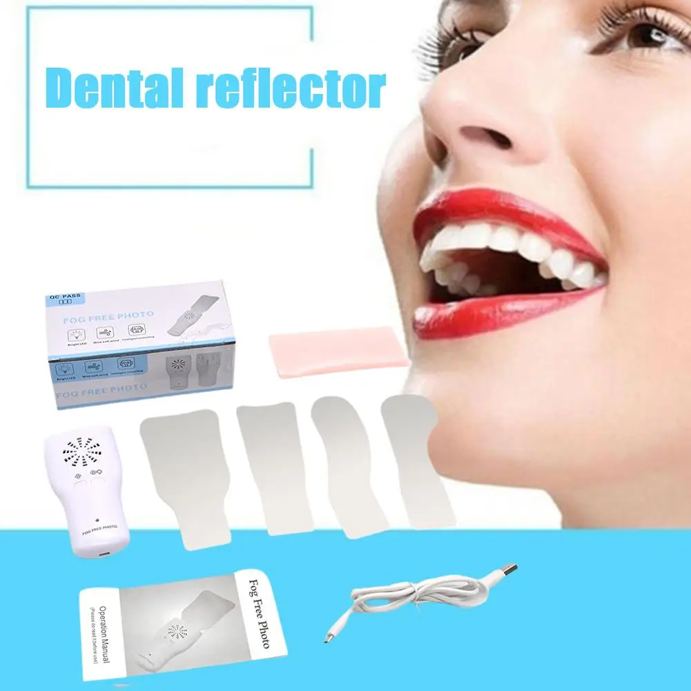 

New Professional Dental Oral Photography Mirrors Occlusal Orthodontic Reflector For Buccal Lingual Intra Dentist Defog Mach J3E2