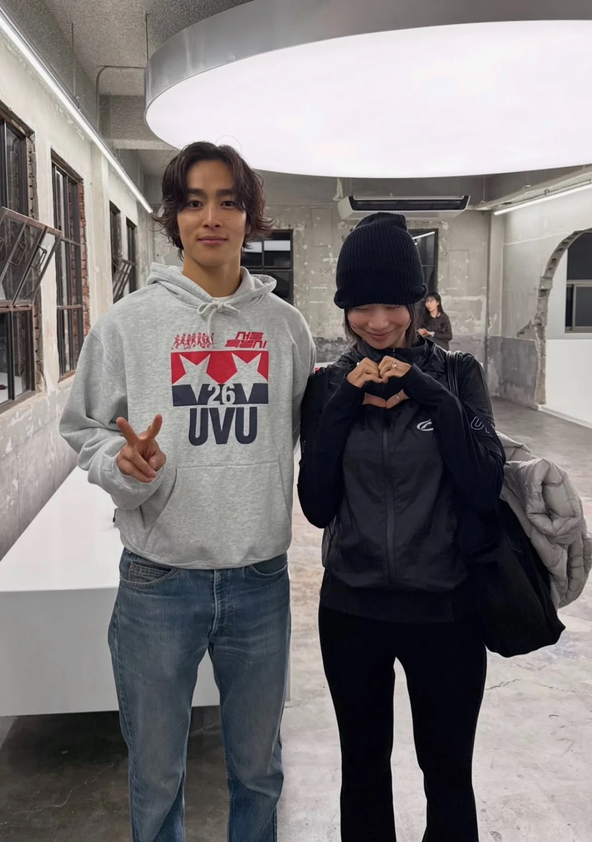 UVU Korea Limited 후디 유니섹스 가볍고 통기성 좋은 스웨트셔츠 러닝..