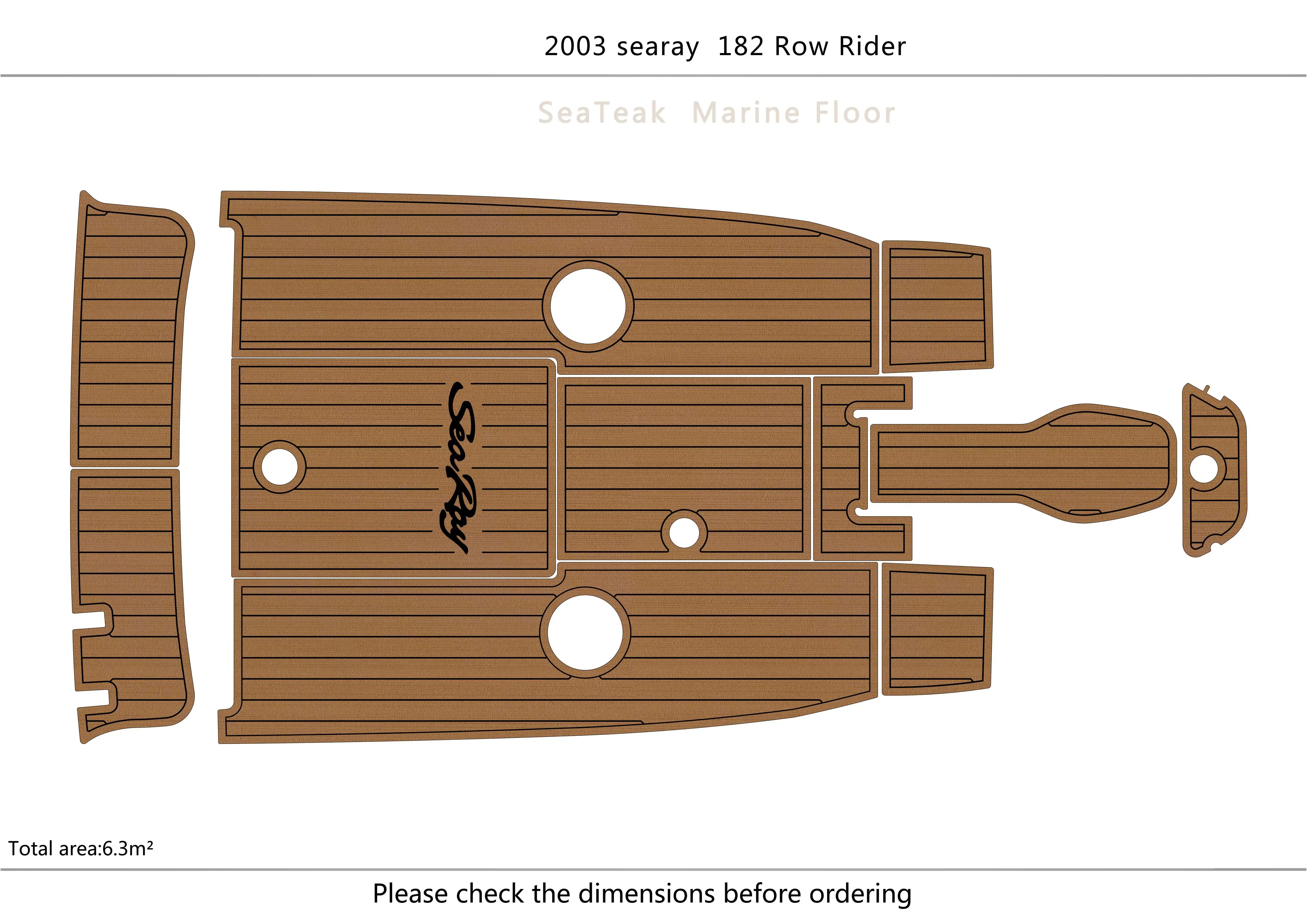 

2003 searay 182 рядов всадника плавательная платформа 1/4 дюйма 6 мм EVA искусственный ковер для воды лыж яхты рыбалки лодки нескользящий коврик для пола