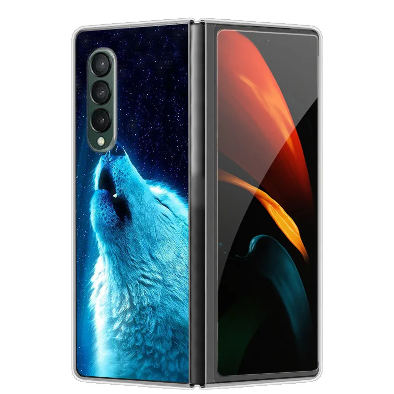 Stylish Hard Clear Protective Phone Case - Cute Fashion Design