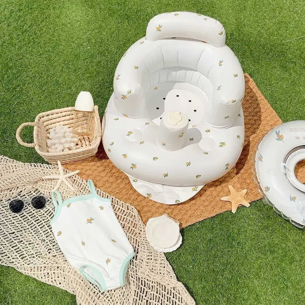 Multifunctional Inflatable Kids Sofa and Chair for Bathing, Learning, and Eating