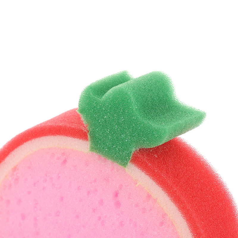 Description Picture 2 of itemBath Sponge Fruit Shaped Cute Body Cleaning Sponge Cartoon Bath Sponge Bath The Bathroom Supplies Fruit Shape Stock Sponge