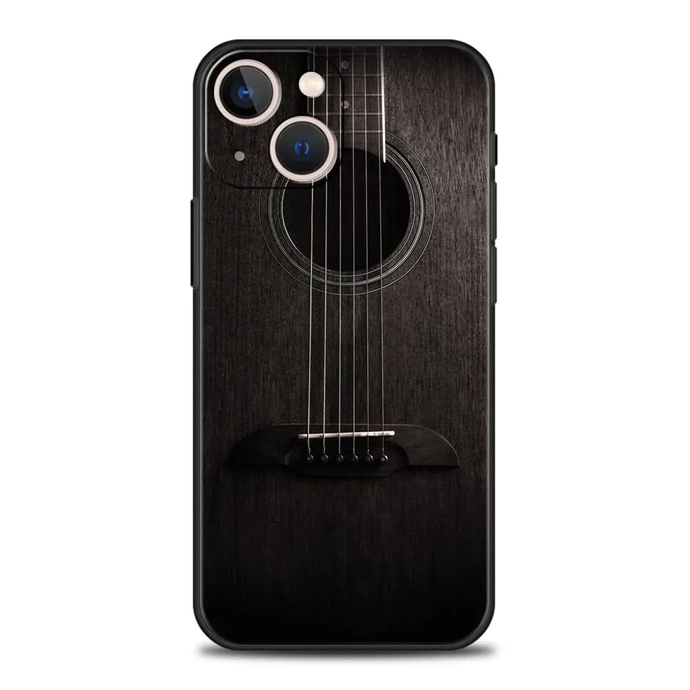 Luxury Music Instrument Design Silicone Phone Case Cover