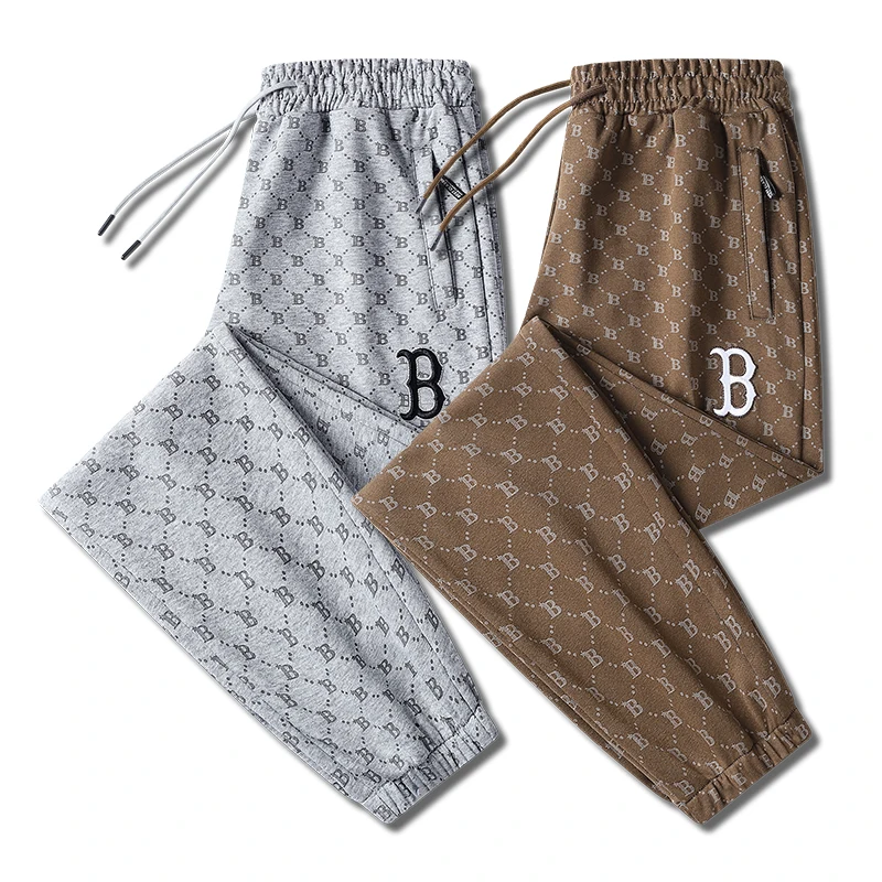 Sport Jogging Trousers Men Sports Pants Quick-Drying Plus Size 5XL Men's Trousers Joggers Sportswear Solid Sweatpants Male Elastic