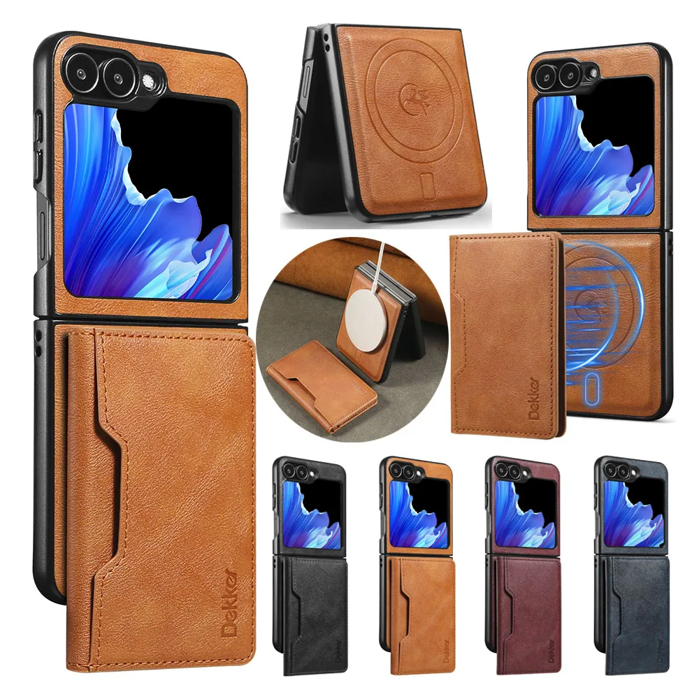 Premium 2-in-1 Detachable Leather Wallet Phone Case with Card Slots and Wireless Charging Compatibility