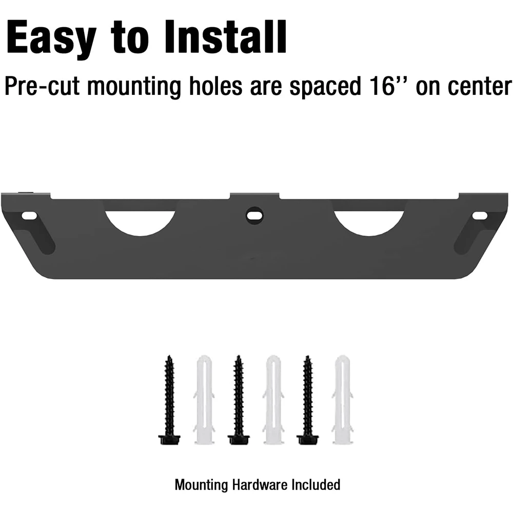 2 Bay Storage Rack  Angle Grinder Holder Multipurpose Cord Hanger Wall Mount Bracket for Cutters Polishers Power Tools 5
