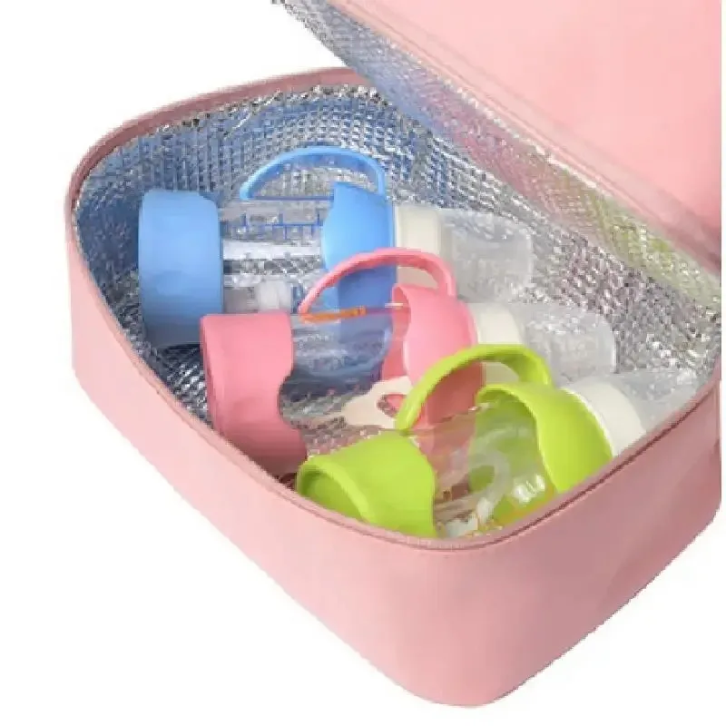 Multifunktionale Doppelschichtige Isoliertasche, Tragbare Lunchbox für Outdoor, Thermische Muttermilch-Aufbewahrungstasche Perfektes Geschenk für Sie – Detail 11