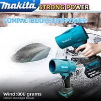 Makita ventilateur violent Turbo Jet ventilateur 30000 tr/min plumeau d'air électrique vitesse du vent Turbo Rechargeable avec outil de nettoyage de voiture léger 4