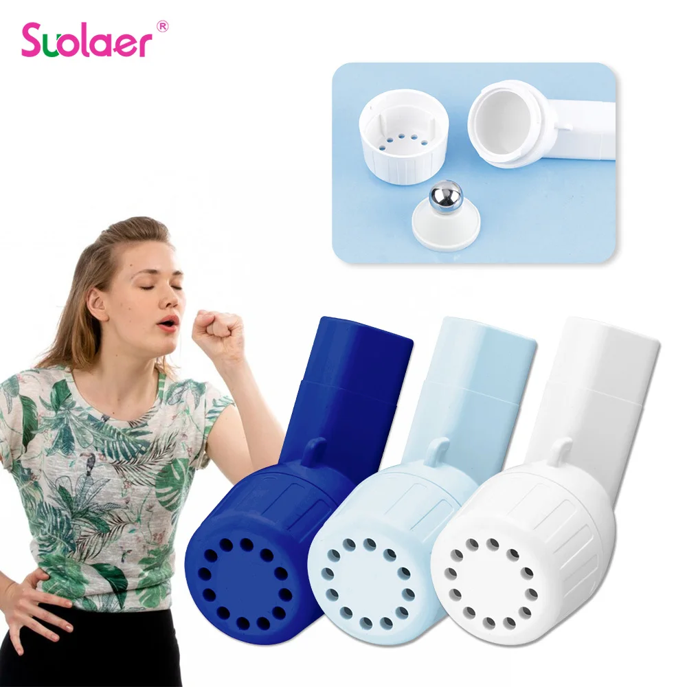 2/1pc Mucus Clearance and Lung Expansion Device, Flutter Valve Mucus Removal Device, Lung Exerciser Device for Strengthener