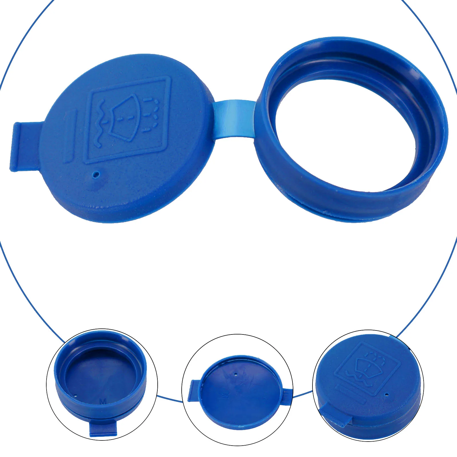 

Cover Washer Bottle Cap 1pcs 1x 643244 71740943 Accessories Blue Plastic Replacement Vehicle Windscreen Useful