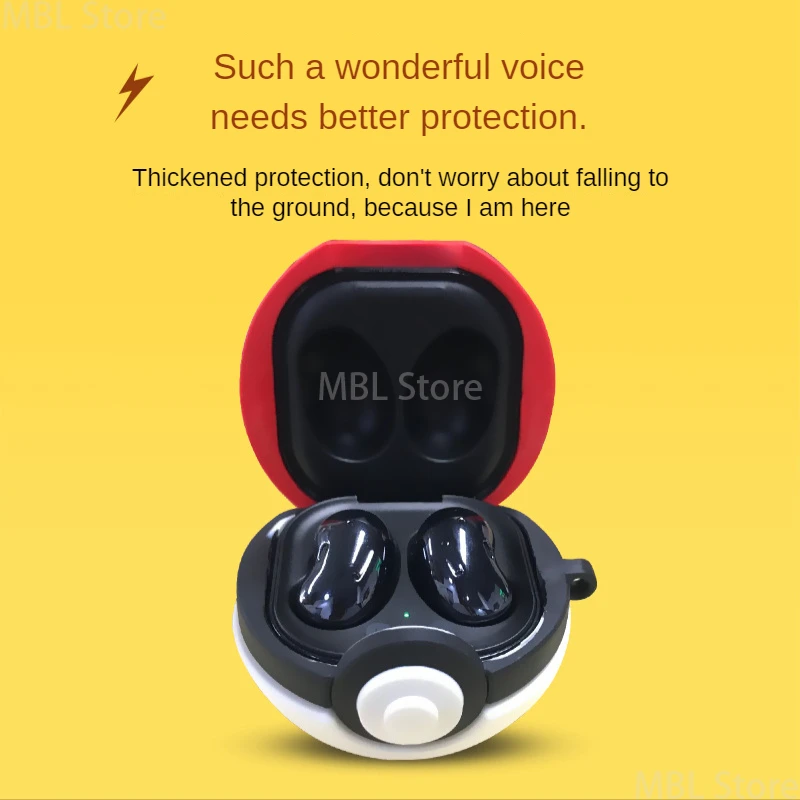Pokemon Pikachu Pokeball Earphone Case 