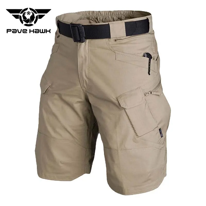 Sport Shorts Men Sport Pants Tactical Outdoor Hunting Waterproof Wear Resistant Cargo Summer Quick Dry Multi Pocket Combat Short