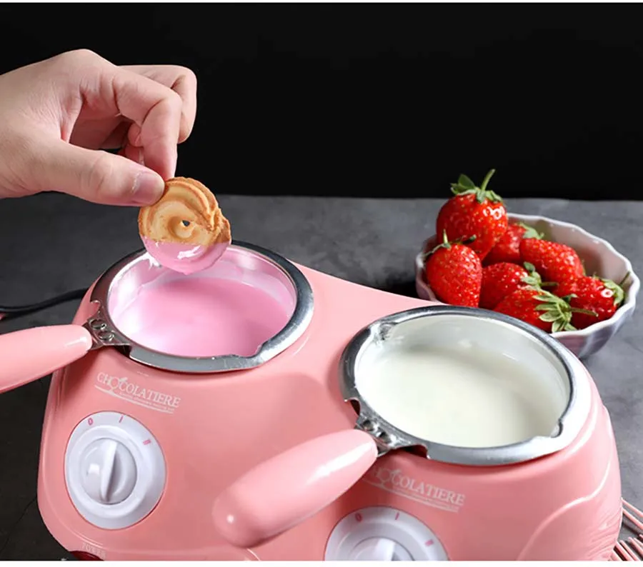 Chocolate Candy Melting Pot Electric Chocolate Fountain Fondue Melt Pot Melter Machine DIY Kitchen Tool Handmade soap