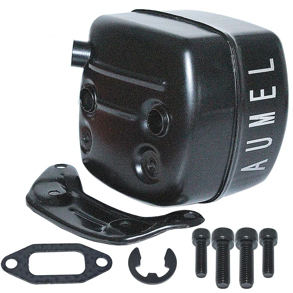 544029501 Exhaust Muffler Kit For Husqvarna 362 365 371 372 372XP 385 390XP Chainsaw 503765301 Muffler Gasket Bracket Screws 5