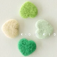 Baby Photography Props Infant Colorful Wool Felt Balloon Prop Handmade Heart DIY Decorations Newborn Photo Shooting Accessories 5