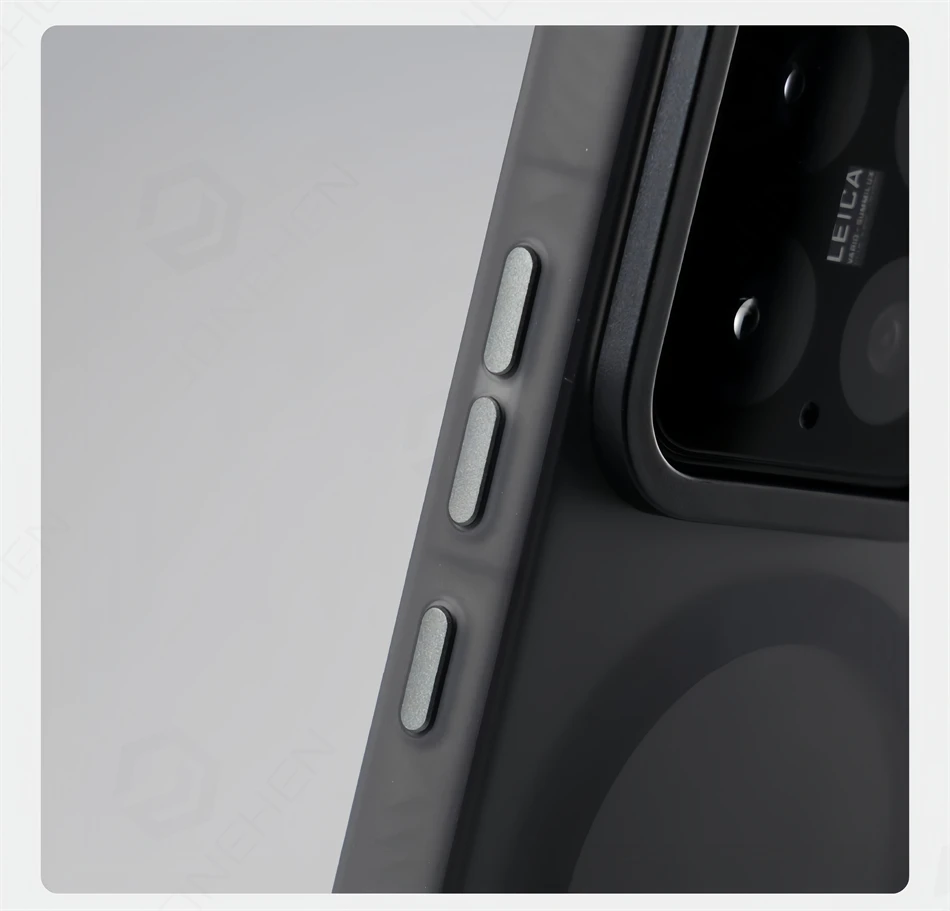 Luxury Magnetic Wireless Charging Case with Shockproof Matte Finish