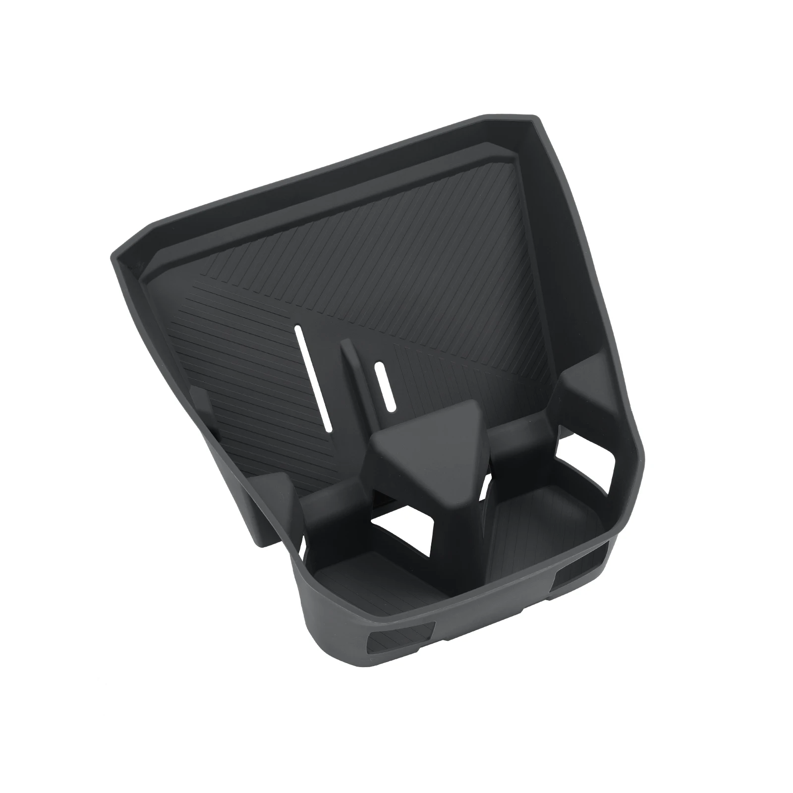 Für BMW X3 2025, Wasserbecherhalter, Ablagefach, Organizer mit rutschfester Matte, zentrale Konsole, Schutzpolster, Autozubehör