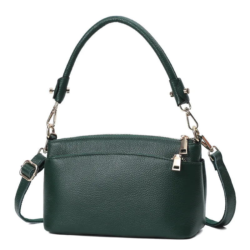 Genuine Leather Crossbody Bag for Women