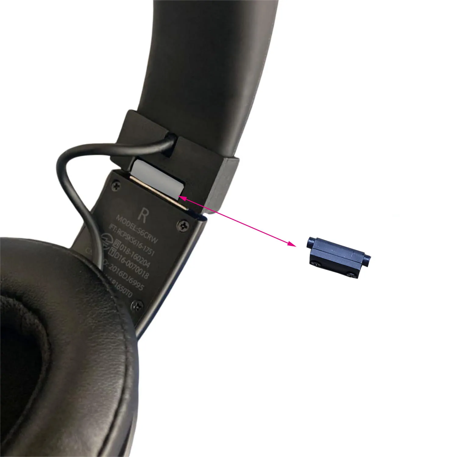 Replacement Plastic Hinge Swivel Pin for Skullcandy Crusher Wireless ...