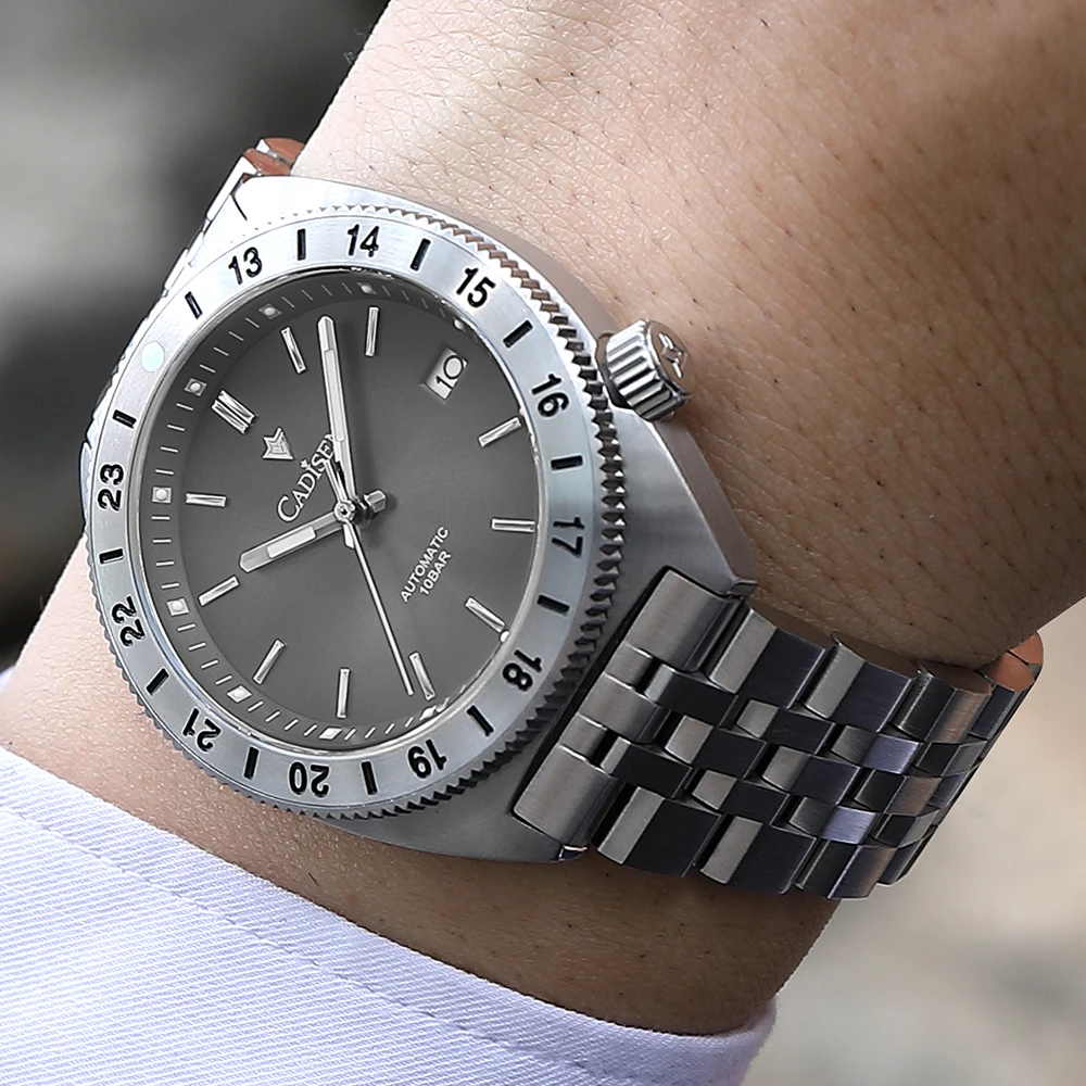 CADISEN C8230 Men's Watch Sapphire NH35A Movt Automatic 10ATM