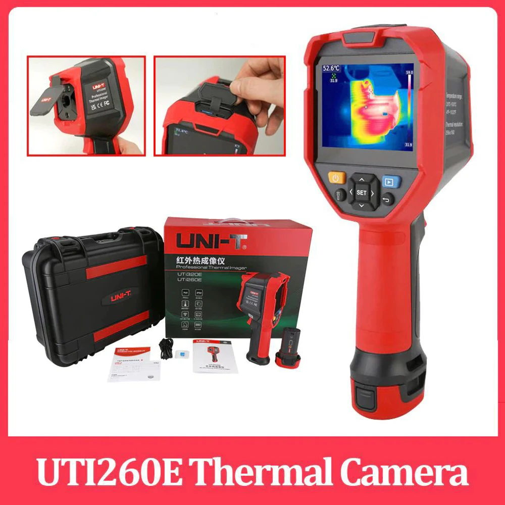 Unit Uti260e Building Thermal Camera Hd Industrial Thermal Imaging For