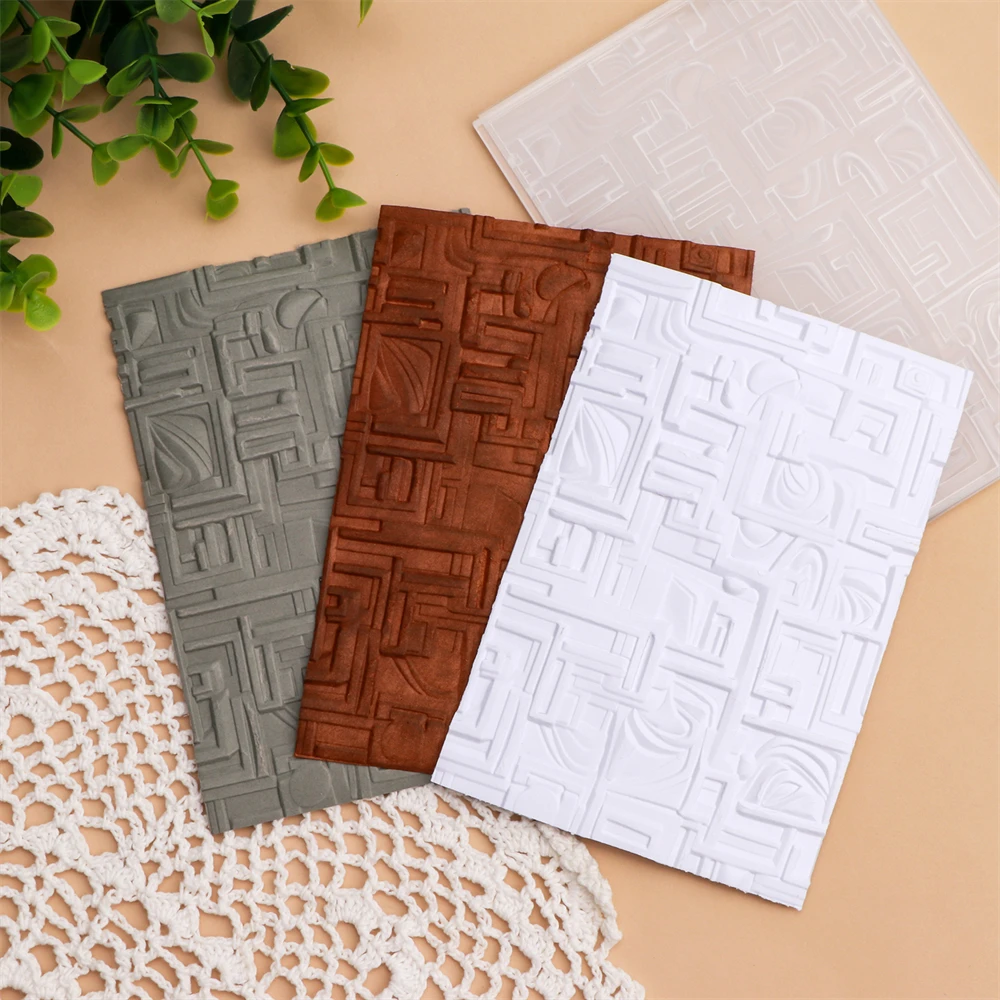 Cactus Flower Succulents 3D Embossing Folder Daisies Reed Background Patterns Templates Stencil DIY Scrapbooking Card Making plastic embossing folder embossing folder