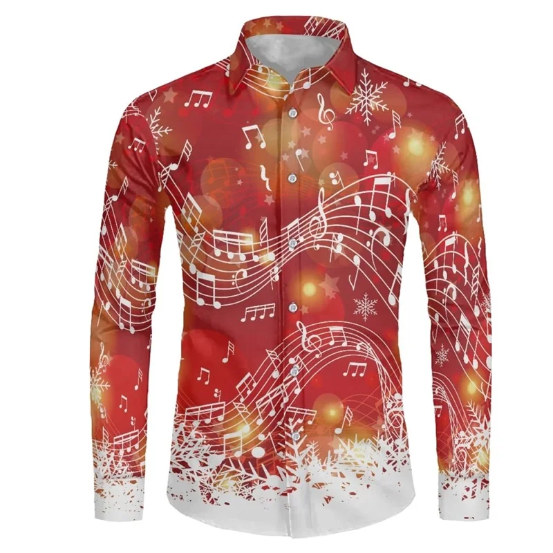 thumbnail image 1 of Camisas con estampado abstracto en 3D para hombre, camisas casuales de manga larga con botones y corte regular, camisetas de playa para hombre, camisetas de gran tamaño, 1 of 5