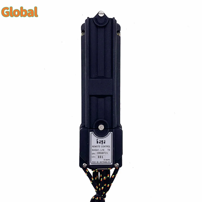 Saga L10 8 buttons double speed Industrial Wireless Radio Crane Remote Control switches Hoist overhead bridge Crane Controller
