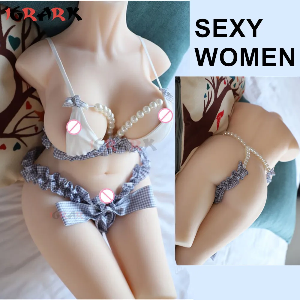 Fashion Women Model Half Body Sex Doll Big Ass Soft Boobs Realistic Vagina Anal Male Masturbation Erotic Sex Toys for Men Adult