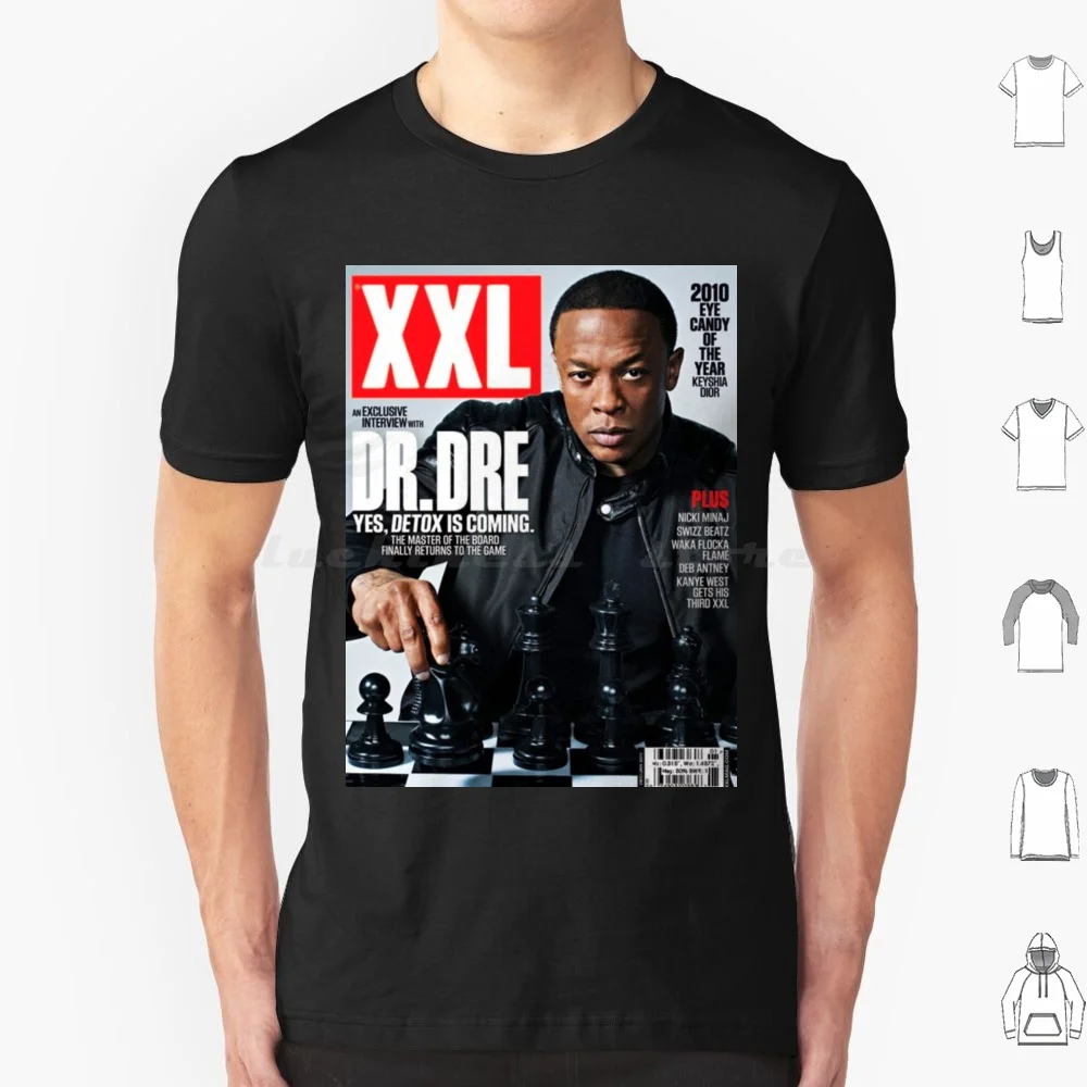 Dr Dre Cover T Shirt 6Xl Cotton Cool Tee Dr Dre Anni '90 2 Pac Ice Cube Old School Hip Hop Death Row Hiphop Dogg Boom Bap Ice