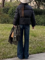 Casual Jeans Straight Leg Women Autumn Winter Vintage Loose Retro American Style Streetwear Chic Wide Leg Pants Women's pants - Image 3