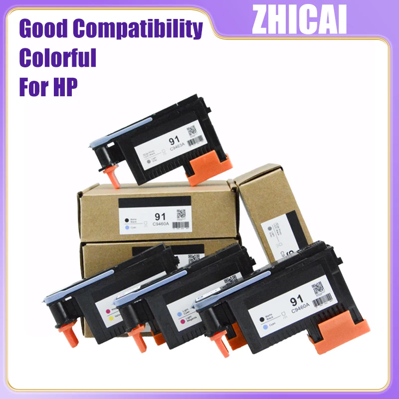 HP 91 Printhead HP91 hp91 Print Head/Nozzle For HP DesignJet Z6100 Z6100ps Printer C9460A C9461A C9462A C9463A