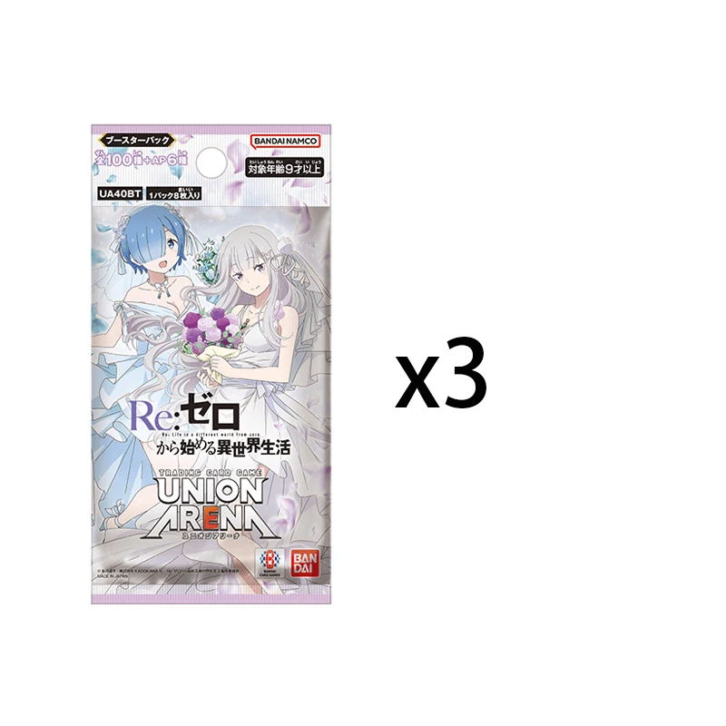 2025 New BANDAI Union Arena Re:Zero Starting Life in Another World