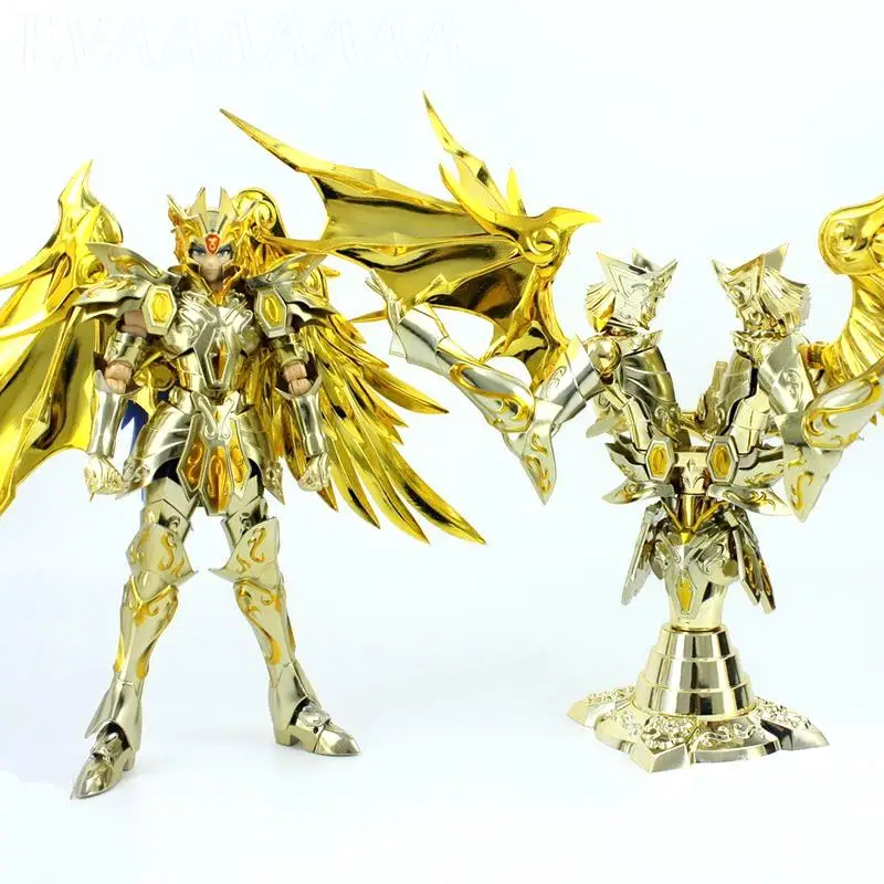 

GT Model Saint Seiya Myth Cloth Gemini Saga / Kanon Saga Soul Of Gold With Totem Metal Armor EX Saint SOG Figure GreatToys Model