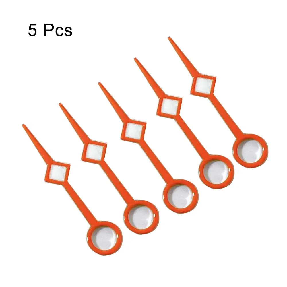 

5 шт., оранжевые стрелки для часов NH35/NH36/4R/7S, 13 мм