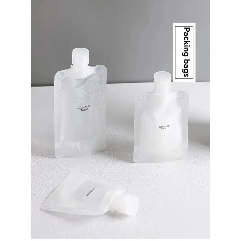 Cosmetic Lotion 10cs Travel 30/50/100ML Thickened Travel Subpackage Shower Gel Shampoo Portable Facial Cleanser