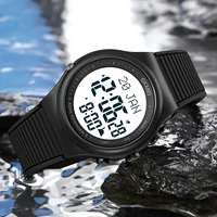 Skmei 1981 Watch for Prayer with Qibla Compass Adhan Alarm Hijri Islamic Wrist reloj hombre Back Light Muslim Azan Men Watches 2