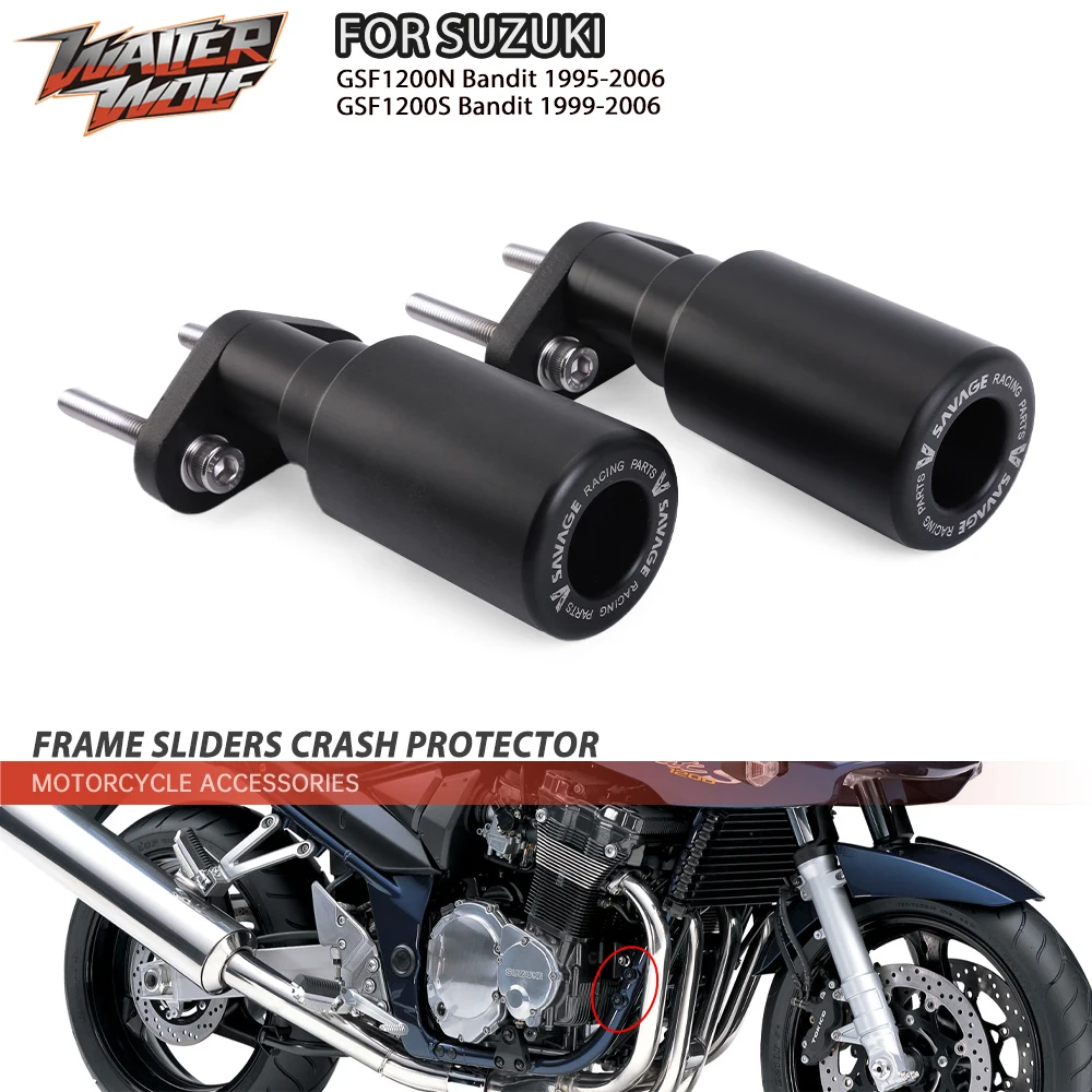 

GSF1200N GSF1200S Frame Sliders Crash Protector For SUZUKI GSF 1200N 1200S Bandit 1200 N S 1995-2006 1999 Motorcycle Accessories