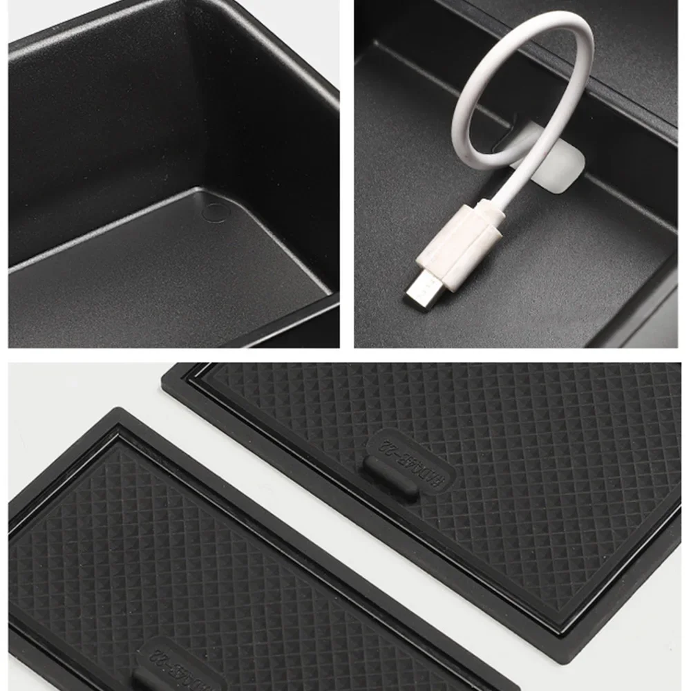 Organizer Bracciolo Audi Q4 E-tron 2021-2024 - Portaoggetti Console Centrale Per Auto Elettrica