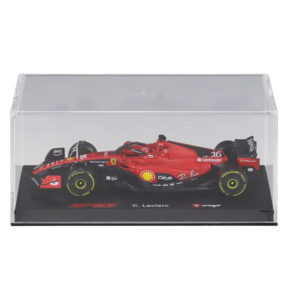 Bburago 1:43 2023 Ferrari Sf-23 F1 Formula Racing Hardbound Edition Lega Car Diecast Model Toy Collection Gifts