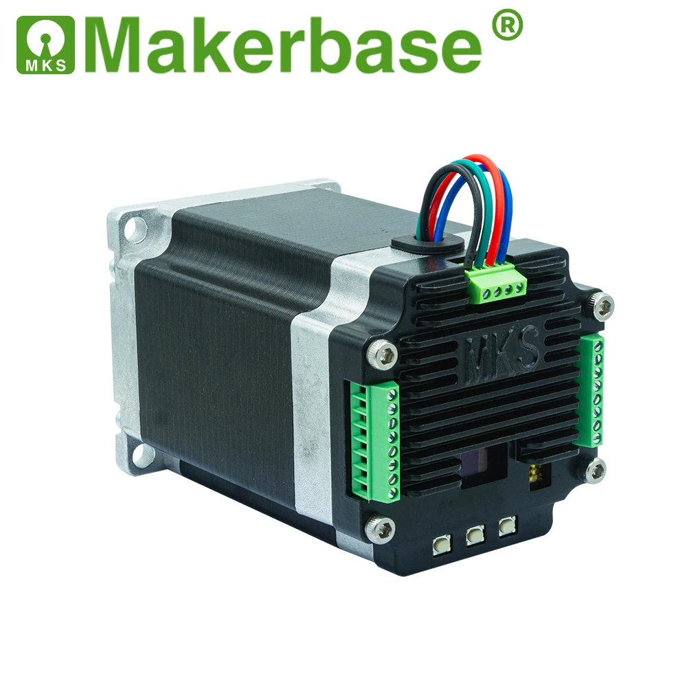 Impressora 3d do Cnc do Motorista do Motor Deslizante do Laço Fechado de Servo57d Nema23 de Makerbase Mks para Gen_l Foc Silencioso e Eficiente - Imagem 2
