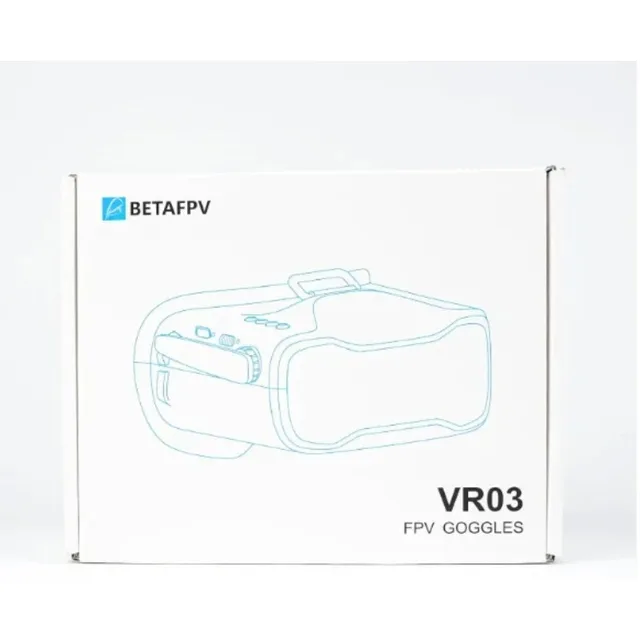BETAFPV VR03 FPV Goggles 64GB Storage DVR Recording 48CH RC FPV Racing Drones【FPV Goggles & Accessories】 3