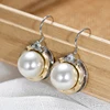 86649-b646f3.jpg Huitan – boucles d'oreilles pendantes en fausses perles pour femmes, bijoux de fiançailles délicats, modernes et chics, accessoires d'oreille charmants et exquis