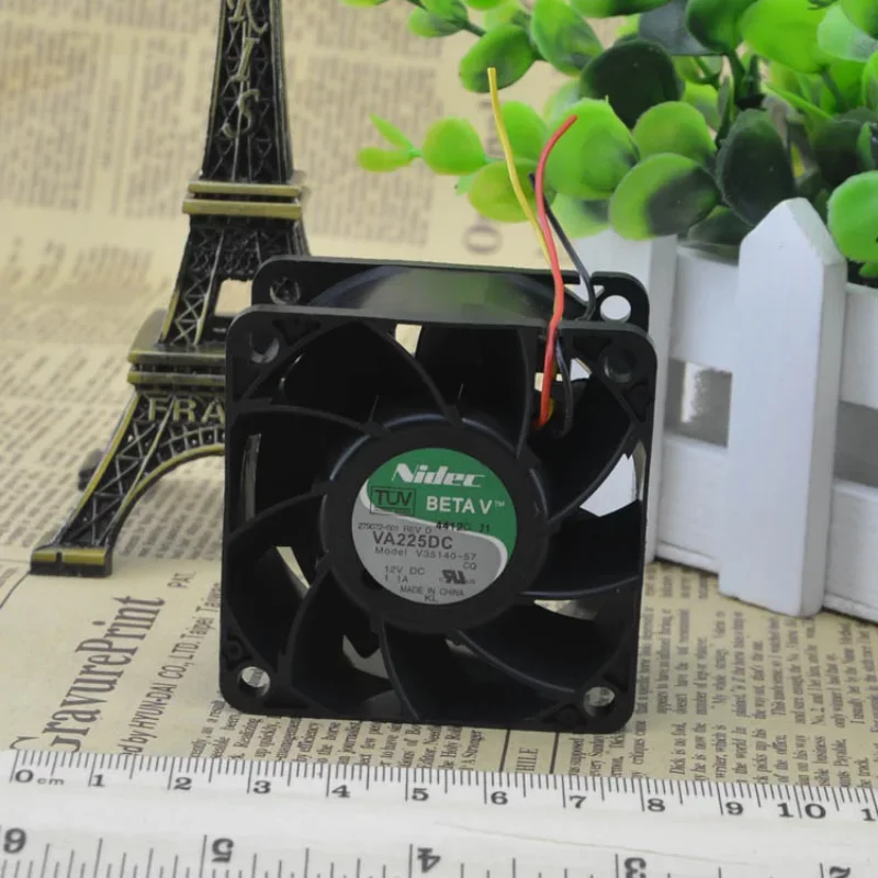 

New CPU Fan For NIDEC 279072-001 VA225DC V35140-57 6038 6CM 1.1A 12V Violent Fan 60*60*38mm