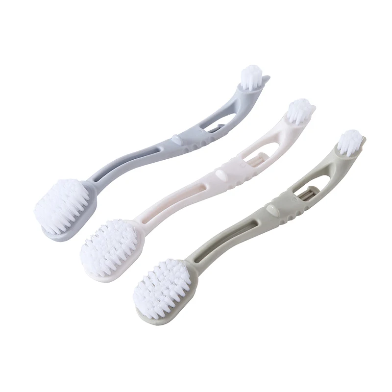 Double-end Shoes Brush Cleaner Sneaker White Shoes Cleaner Brush Multifunction Household Cleaning Brush Laundry Tool 5